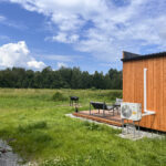 Napu Puhkemaja vaade terrassile