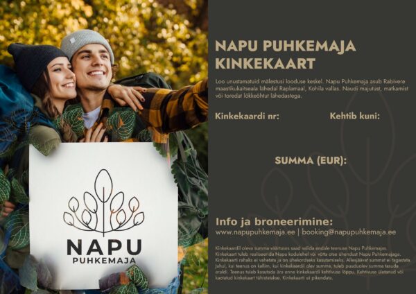Vaba summaga kinkekaart