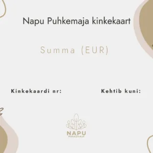 Gift voucher with free amount